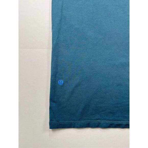 Lululemon Mens Fundamental Short Sleeve Tee Blue Size XL Lightweight - Picture 6 of 7
